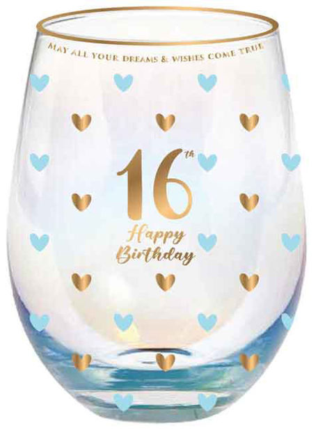 Sweet Heart Stemless Glass