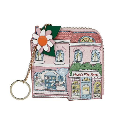 Vendula Heritage | Victorian Tea Rooms Shaped Coin Purse | Vendula London