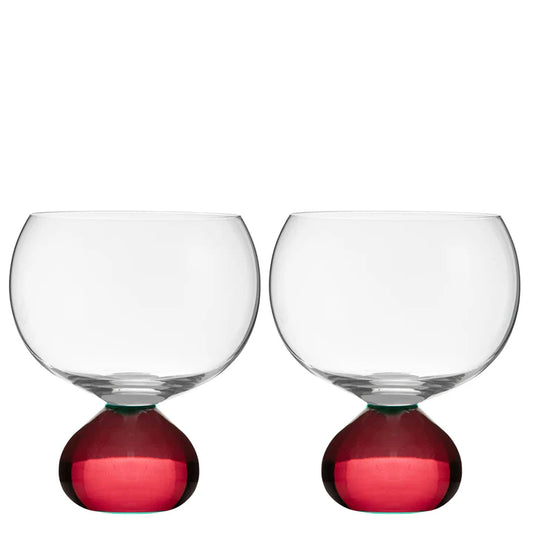 Zephyr Ruby 2pk Gin Glass
