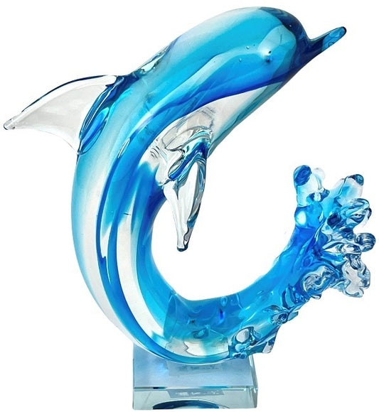 Zibo Art Glass | Dolphin Dusky