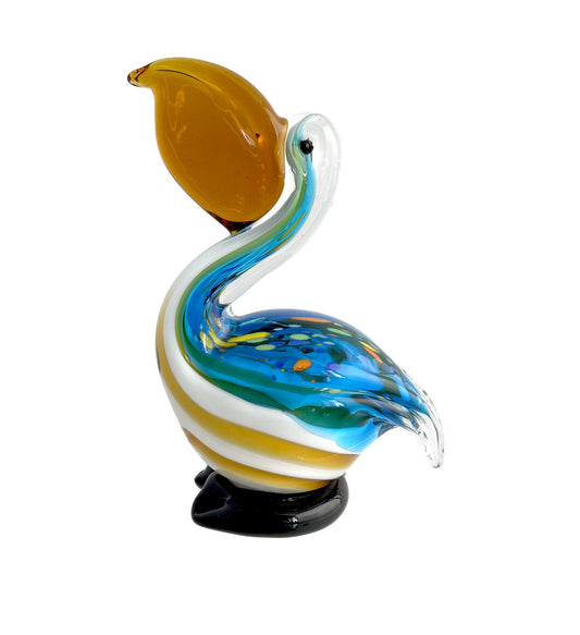 Coloured Glass Ornament | Pelican Mr Percivale