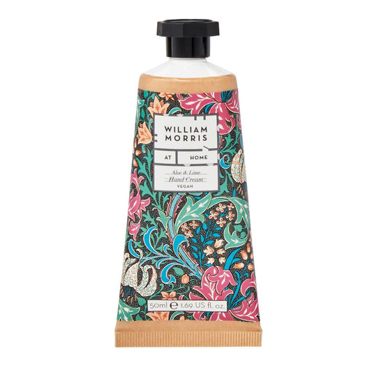 Aloe & Lime Hand Cream Golden Lily Dark | William Morris at Home