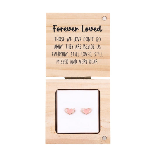 In Loving Memory Earrings | Heart & Soul