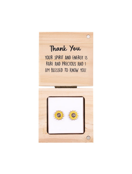 Thank You Earrings | Heart & Soul