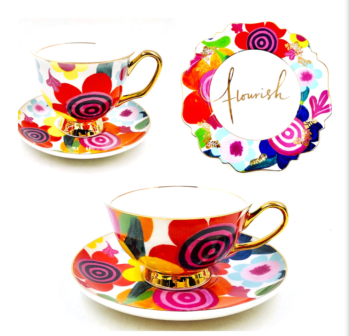 “Flourish” Side Plate | LyndalT