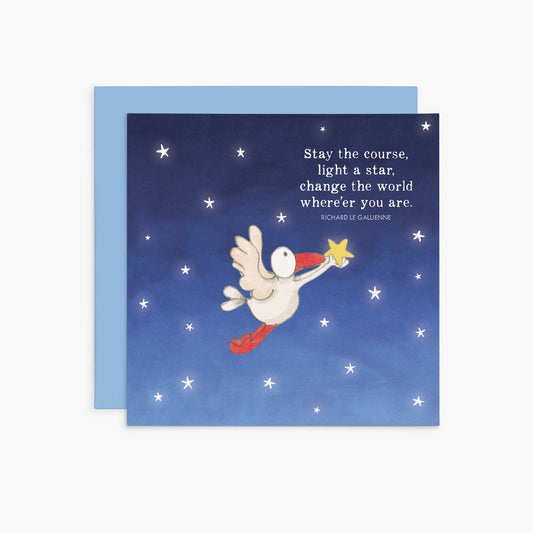 Stay the Course | Twigseeds Inspirational Card