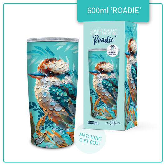 Stainless Steel 'Roadie' Travel Mug | 600ml | Lisa Pollock