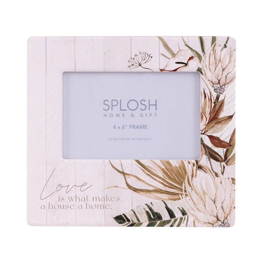Palm Cove 4x6 Ceramic Photo Frame | Splosh