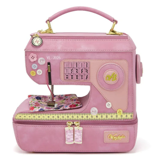 Vendula Sewing Shop Sewing Machine Bag | Raspberry Edition | Vendula London