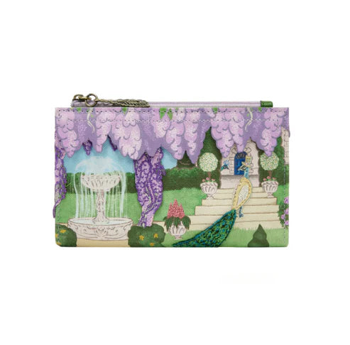Regency Gardens Compact Folding Wallet | Vendula London