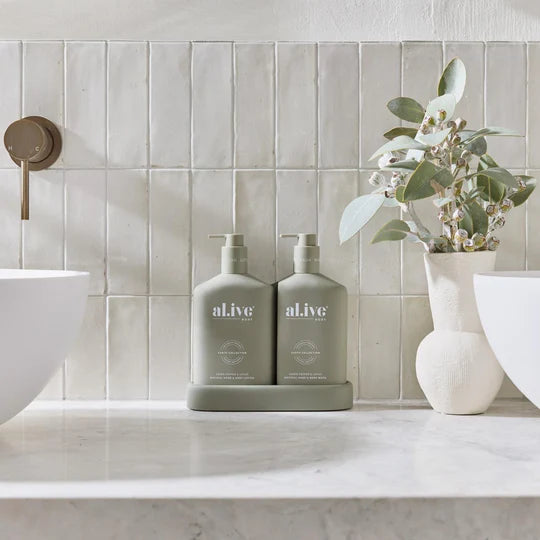Wash & Lotion Duo | Green Pepper & Lotus | al.ive