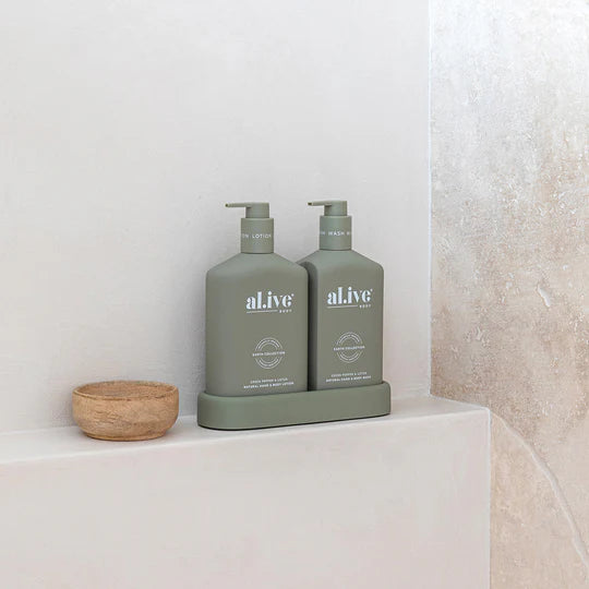 Wash & Lotion Duo | Green Pepper & Lotus | al.ive